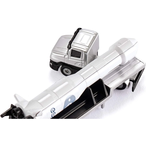 Laweta Z Rakietą model metalowy SIKU S1614